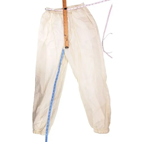 Vintage Athletic Works Track Suit Jacket Pants Set Women Medium Brown Tan Aztec - Picture 10 of 13